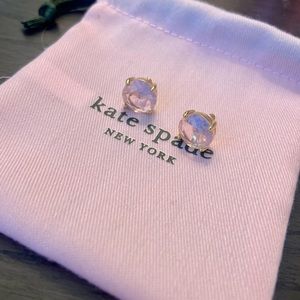 Pink Kate Spade earrings